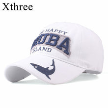 Load image into Gallery viewer, men women embroidery fish cap